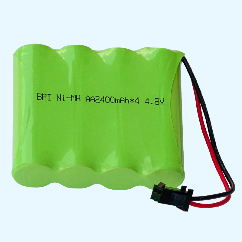 鎳氫電池5號(hào)4.8V 49AA2400mAh*4，遙控玩具攀爬車玩具車充電電池組,安全,循環(huán)壽命長(zhǎng),低內(nèi)阻