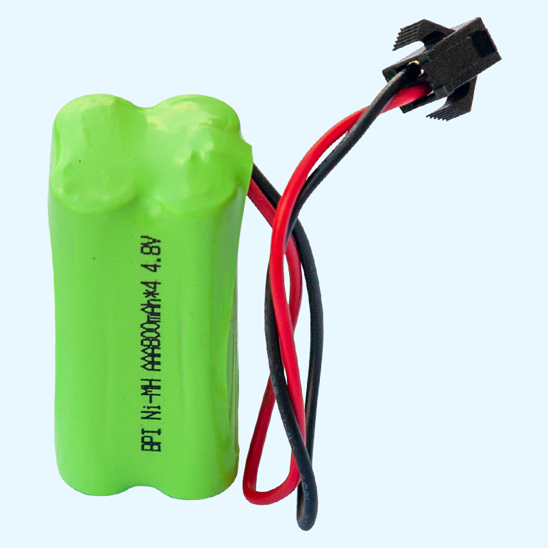 7號(hào)鎳氫玩具車電子產(chǎn)品,照明燈飾儀器充電池4.8VAAA800mAh*4節(jié)串聯(lián),安全,循環(huán)壽命長(zhǎng),低內(nèi)阻