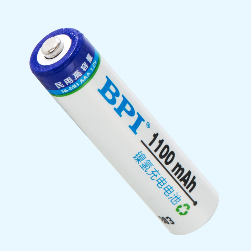 BPI高容量鎳氫7號可充電電池1100mAh 1.2V低內(nèi)阻AAA電池,用于電視空調(diào)搖控器