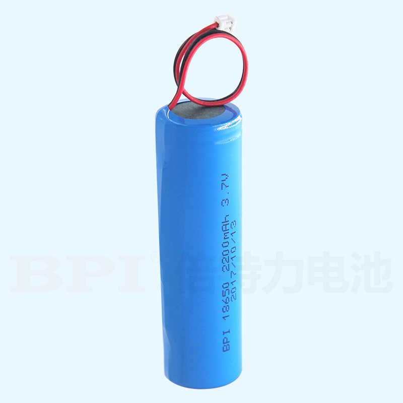 吸奶器鋰電池3.7V 2200mAh圓柱鋰離子電池，應(yīng)用于小風(fēng)扇、看戲機(jī)、自行車(chē)